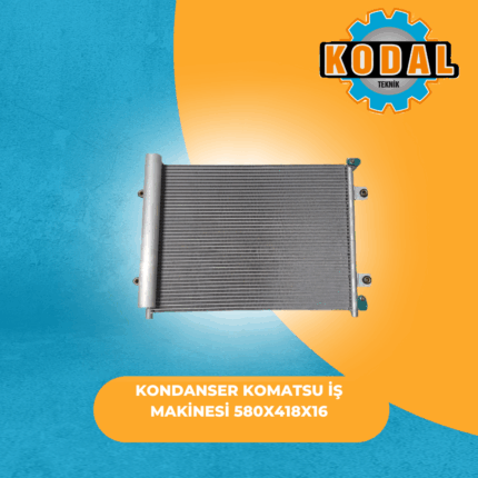 KONDANSER KOMATSU İŞ MAKİNESİ 580X418X16