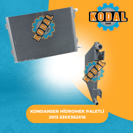 KONDANSER HİDROMEK PALETLİ 2013 530X362X16